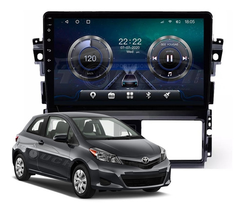 Auto Radio Android Toyota Yaris 2013-2016 4gb + 32gb