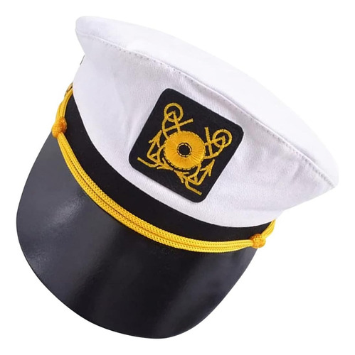 Gorra Sombrero Kepis Marinero Capitan Playboy Hugh Hefner 1a