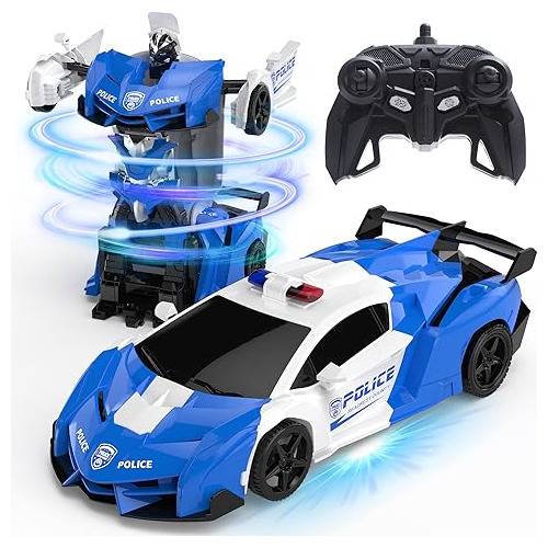 Transform Remote Control Car,2.4ghz Robot Rc Cars,1:18 ...