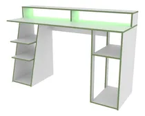 Comprar Escritorio Mesa Pc Gamer Con Luz Led Computación 140 X 92 Cm