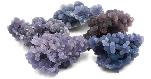 Muestra De Coleccionistas Calcedonia Uva 15-25 Gr 1 Pieza