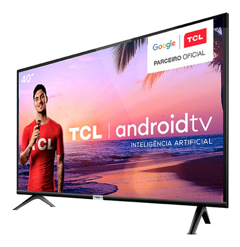 Imagem 3 de 4 de Smart Tv Led 40'' Full Hd Tcl Android 2 Hdmi 1 Usb Wi-fi