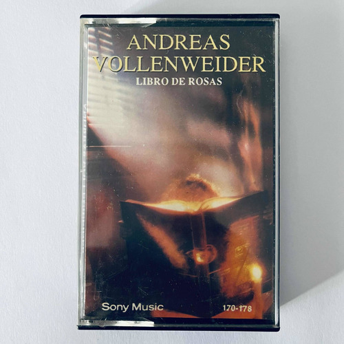 Andreas Vollenweider - Libro De Rosas Cassette Nuevo