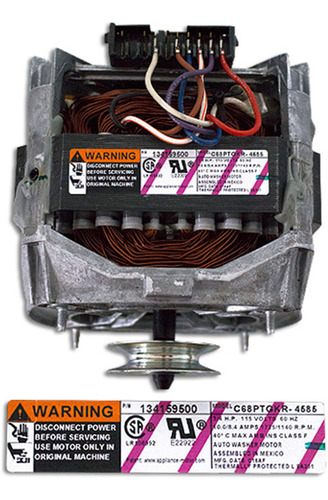 Motor Lavadora Frigidaire Original 2 Velocidades 134159500
