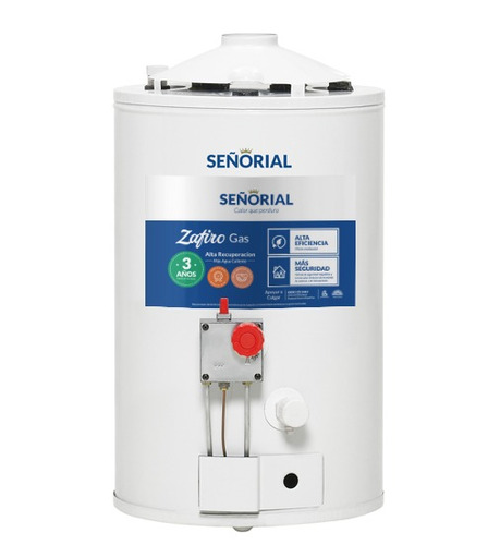 Termotanque A Gas 30 Lts Señorial Tsz-30 Superior E Inferior