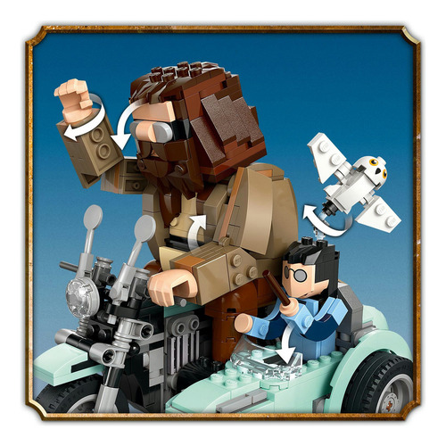 Lego Harry Potter Viaje En Moto De Hagridtm Y Harry 76443 617 Lego Harry Potter