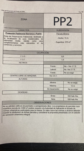 Proyecto De Edificio En Lote Centrico Zarate