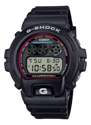 Reloj Casio G-shock Moda Modelo: Dw-6900rl-1cr Correa Negro