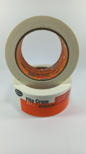 Imagem 3 de 6 de Fita Crepe Larga Com 36 Rolos De 48mm X 50m 3m