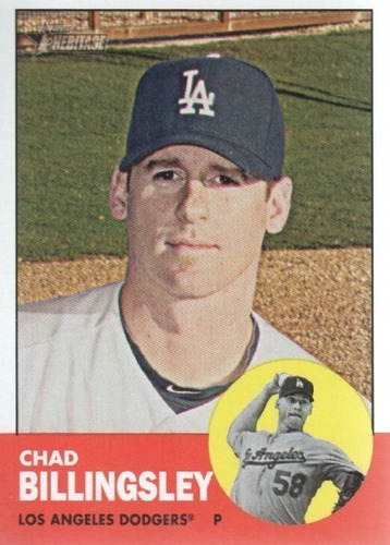 2012 Topps Heritage #360 Chad Billingsley  Dodgers