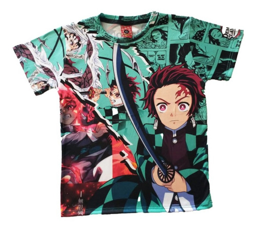 Playera Demon Slayer Kimetsu No Yaiba Guardianes Noche Pilar