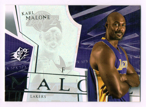 2003-04 Upper Deck Spx Holo Karl Malone Lakers