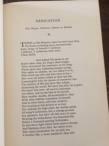 Tennyson, Lord Alfred. Idylls Of The King. (Usado)