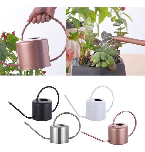 Regadera De Plantas De Interior Pastoral Regadera Con Plata