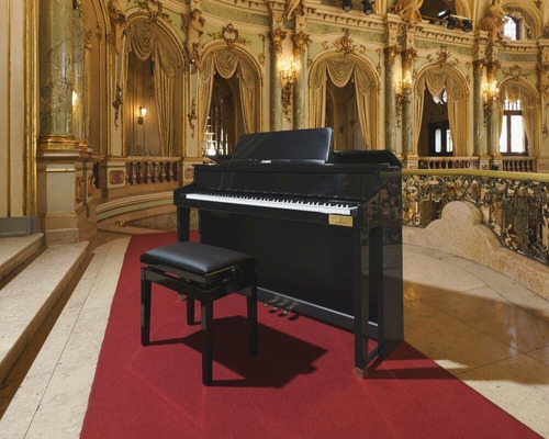Piano Eletrônico Digital Casio Celviano Gp510 Bk Grand Hybri Bivolt
