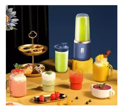 Mini Licuadora Usb Portátil De 400 Ml