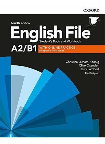 English File 4th Edition A2/b1. Student's Book And Workbook