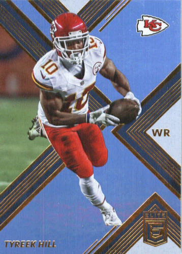 Tarjeta De Fútbol Americano Donruss Elite 50 Tyreek Hill Kan