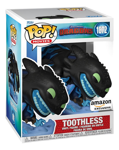 Funko Pop Como Entrenar A Tu Dragon - Chimuelo (1872) Exclus