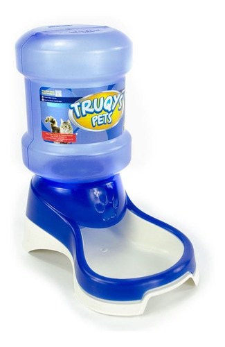 Bebedouro Automático Galão 2l Truqys Pets Azul