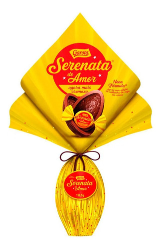 Ovo De Páscoa Serenata De Amor 196,5g Chocolate Ao Leite