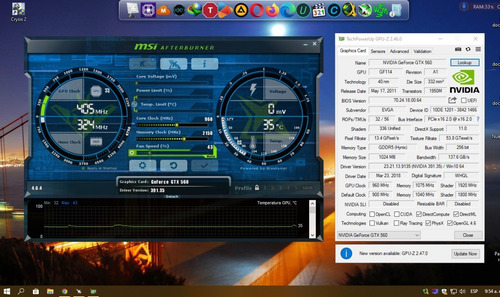 Imagen 2 de 6 de Tarjeta De Video Evga Gtx 560 Ssc 1gb Reparar