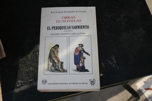 Libro Jose Joaquin Fernandez De Lizardi , Obras Vii Novelas