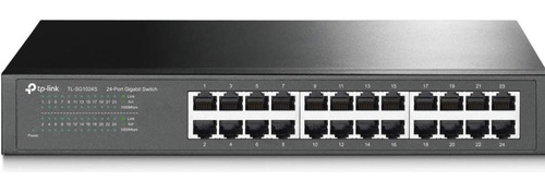 Switch Conmutador Gigabit Ethernet De 24 Puertos Tp-link 