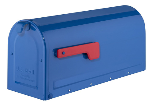 Architectural Mailbox Buzón Para Correo Postal, Color Rojo C