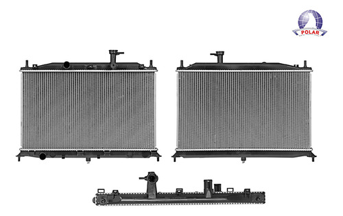 1- Radiador Agua Soldado Sei 2 Std L4 1.5l 2018/2023 Polar