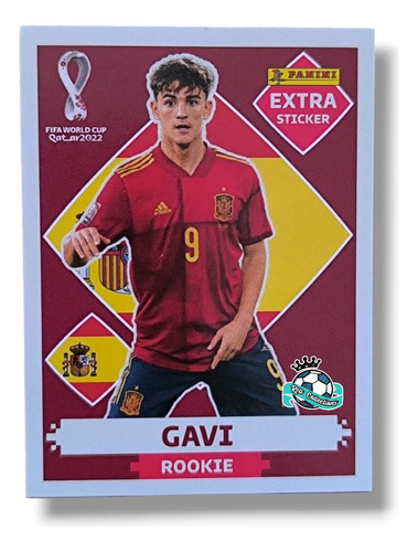 Gavi Rookie Base - Extra Sticker Estampa Panini 2022 Qatar