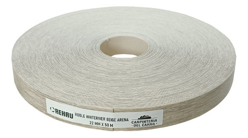 Tapacanto Rehau R.whiteriver Beige Arena 22x50m C/cola Egger