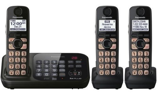 Panasonic Kx-tg4743b Dect 6.0 Teléfono Inalámbrico Con