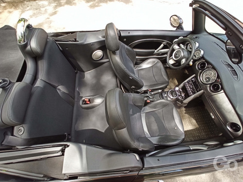 Mini Cooper 1.6 S Cabrio 2007 Descapotable Negro Único