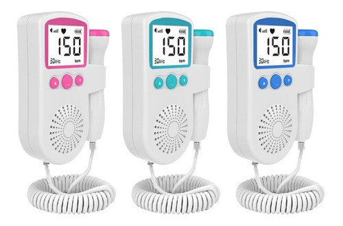 Fetal Doppler Monitor Para Bebe Aparato Monitor De Corazon