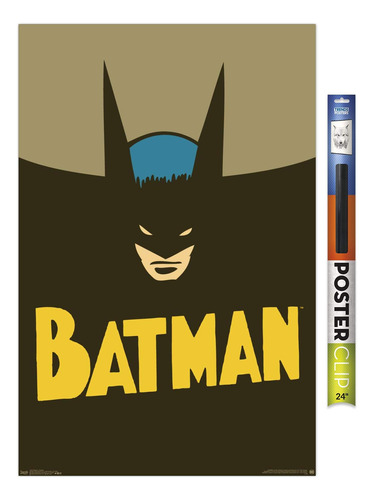 Póster De Pared De Dc Comics-batman-vintage, 22.375 X ...
