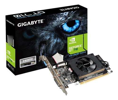 Tarjeta De Video Gigabyte Geforce Gt710 2gb Ddr3 Pci Express