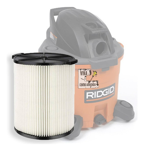 Filtro Para Aspiradora Ridgid Vf4000