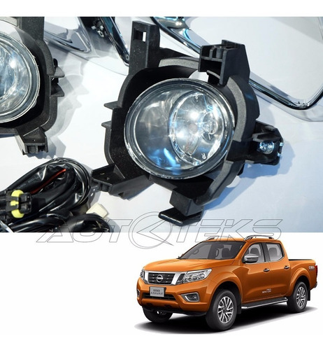 Kit Faros Niebla Np300 Frontier 15 16 2017 2018 2019 Nissan