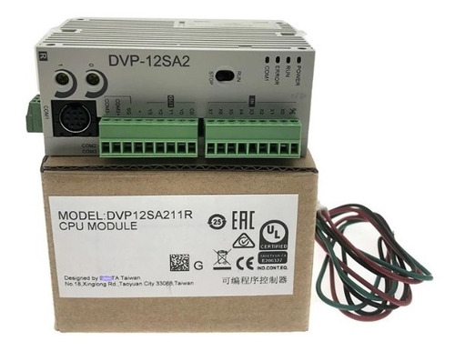 Plc Delta Avanzado, 8 In, 4 Out Relevador Dvp12sa211r 24v