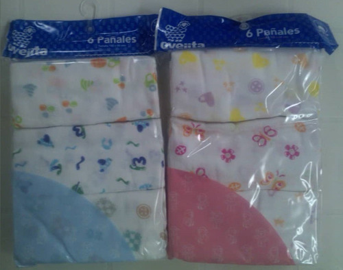Pañales De Tela De Bebe Ovejita Original De Algodón Estampad