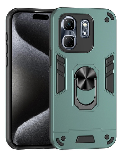 Funda Para Infinix Hot 50i Smart 9 Valiente Cambiante+mica