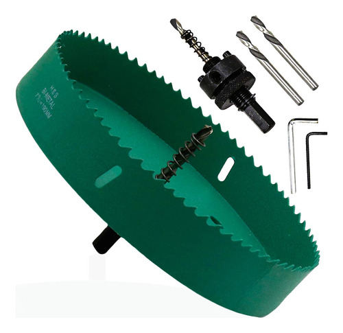 190mm/7.5 Inch Hole Saw With Heavy Duty Arbor,bimetal H...