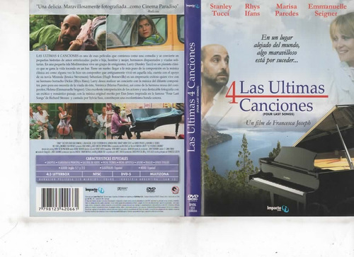 Las Últimas Cuatro Canciones - Dvd Original - Buen Estado