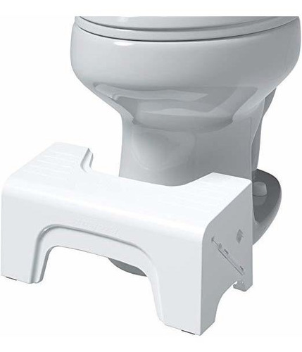 Squatty Potty Fold N Stow Compacto Plegable Toilet Stool, Bl