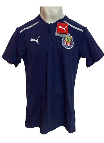 Playera Casual Polo Chivas Guadalajara Puma Original 2022