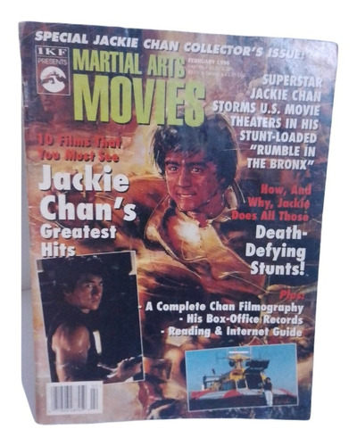 Revista Martial Arts Movies - Especial Jackie Chan Año 1996 