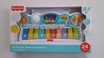 Comprar Piano De Juguete Mi Primer Piano Interactivo Fisher Price