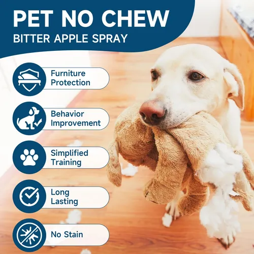 Spray De Manzana Amarga Para Perros Woyamay Stop Chewing, 20