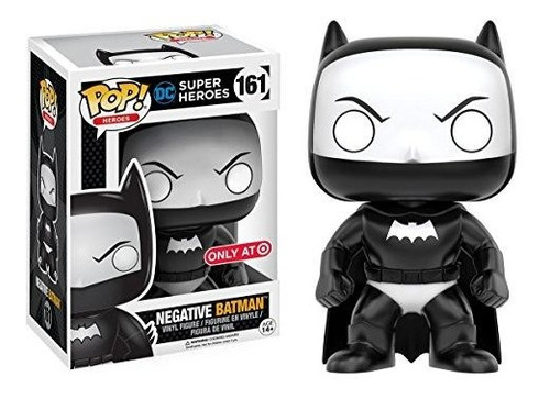 Funko Pop! Dc Super Heroes Negative Batman Exclusive # 161.